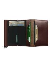 محفظة سيكريد رفيعة بلون الغسق – بني داكن Secrid Slimwallet Dusk Dark
Brown SDu-Dark Brown