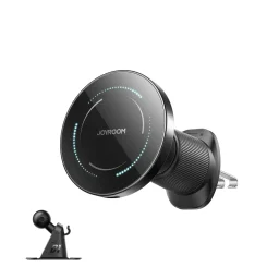 شاحن سيارة لاسلكي من جوي روم JR-ZS502، بقدرة 15 واط، 1.67 أمبير – أسود Joyroom JR-ZS502 Wireless Car Charger, 15W, 1.67A, Black