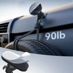 شاحن سيارة لاسلكي من جوي روم JR-ZS502، بقدرة 15 واط، 1.67 أمبير – أسود Joyroom JR-ZS502 Wireless Car Charger, 15W, 1.67A, Black