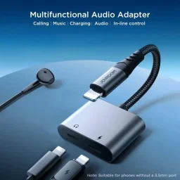 محول DAC من Lightning إلى 2× Lightning من جوي روم SY-L02 – 2 في 1 Joyroom SY-L02 Lightning to 2x Lightning DAC adapter 2in1