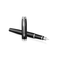 باركر قلم حبر IM اسود وفضي كلاسيك 1931651 Parker IM Classic Fountain Pen Black & Silver 1931651