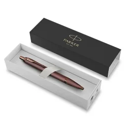 باركر قلم جاف IM مونو برغندي - 2190514 Parker IM Mono Burgundy Ballpoint Pen 2190514
