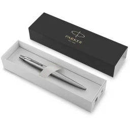 باركر قلم جاف جوتر فضي سادة ستاندرد 1953170 Parker Jotter Standard Ballpoint Pen Silver Plain 1953170