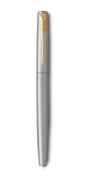 باركر قلم حبر جوتر فضي مشبك ذهبي ستاندرد 2030948 Parker Jotter Standard Fountain Pen Silver with Gold Clip 2030948