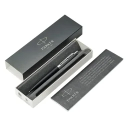 باركر قلم جاف  جوتراسود كروم 2068358 -XL Parker Jotter XL Ballpoint Pen Black Chrome 2068358