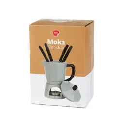 صحن فوندو بالفي – موكا، باللون الرمادي، سيراميك Balvi Fondue,Moka,gray,ceramic