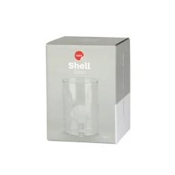كوب بالفي – أتلانتس شيل، باللون الأبيض، زجاج Balvi Glass,Atlantis Shell,white,glass