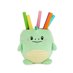 حامل أقلام بالفي – فلَفي داينوز، باللون الأخضر، بلاستيك/قماش Balvi Pen holder,Fluffy Dinoz,green,plastic/fabric