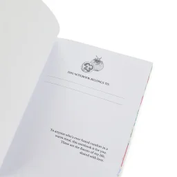 دفتر ملاحظات بالفي – وصفاتي، مقاس A5، ورق Balvi Notebook,My Recipes,A5,paper