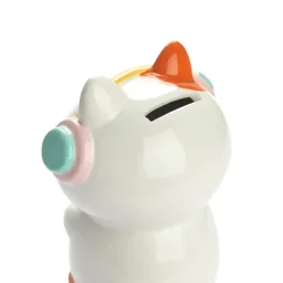 حصالة بالفي – كاوايي ميدلي، باللون الأبيض، سيراميك Balvi Coin bank,Kawaii Medoly,white,ceramic