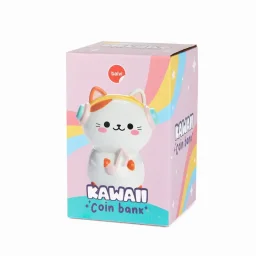 حصالة بالفي – كاوايي ميدلي، باللون الأبيض، سيراميك Balvi Coin bank,Kawaii Medoly,white,ceramic
