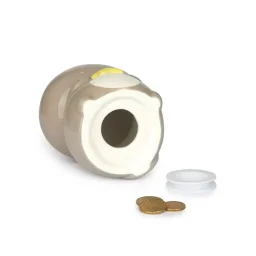 حصالة بالفي – كاوايي ستاري، باللون الرمادي، سيراميك Balvi Coin bank,Kawaii Starry,gray,ceramic