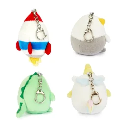 ميدالية مفاتيح بالفي – فلَفي فريندز، ألوان/أشكال متنوعة، مع حامل عرض Balvi Keyring,Fluffy Friends,assorted,display
