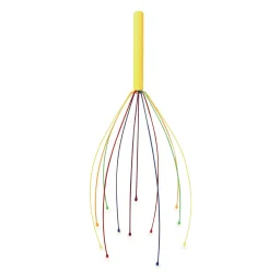 جهاز تدليك الرأس – ألوان متنوعة Kikkerland HEAD MASSAGER COLORS