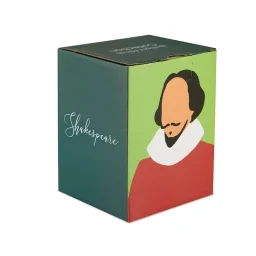 حامل أقلام بالفي – ويليام شكسبير، باللون الأبيض، سيراميك Balvi Pen holder,William Shakespeare,white,ceramic