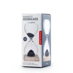 ساعة رملية بالرمل المغناطيسي – كود Y922 Kikkerland HOURGLASS MAGNETIC SAND - code Y922