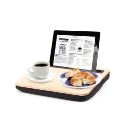 مكتب iBed للكمبيوتر المحمول – خشبي Kikkerland IBED LAP DESK WOOD