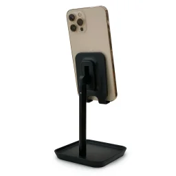 حامل هاتف قابل للتعديل – أسود Kikkerland ADJUSTABLE PHONE STAND BLACK