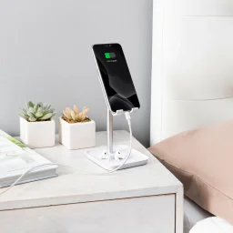 حامل هاتف قابل للتعديل – أبيض Kikkerland ADJUSTABLE PHONE STAND WHITE
