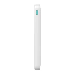 باور بانك جوي روم LED بقدرة 2.4 أمبير وسعة 10,000 مللي أمبير — الطراز JR-PBF12 — اللون الأبيض Joyroom 2.4A LED Power Bank 10000mAh JR-PBF12 - White