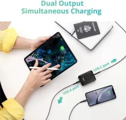 بطارية متنقلة زندور سوبرميني 10000 مللي أمبير 20 واط ZDSM10PD – أسود Zendure Supermini-10000 mAh 20W ZDSM10PD - Black