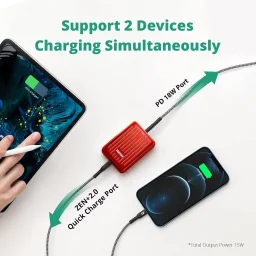 بطارية متنقلة زندور سوبرميني 10000 مللي أمبير 20 واط ZDSM10PD – أحمر Zendure Supermini-10000 mAh 20W ZDSM10PD - Red