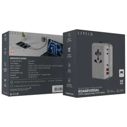 ليفلو روميفرسال محول حقائب بقدرة 35 واط Levelo Roamiversal 35W Luggage Adapter