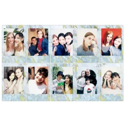 فيلم فوجي إنستاكس ميني - إصدار بلو ماربل (الرخام الأزرق) FUJI INSTAX MINI FILM BLUE MARBLE