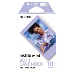 فيلم فوجي إنستاكس ميني - إصدار سوفت لافندر (خزامى ناعم) FUJI INSTAX MINI FILM SOFT LAVENDER