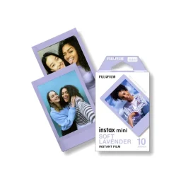 فيلم فوجي إنستاكس ميني - إصدار سوفت لافندر (خزامى ناعم) FUJI INSTAX MINI FILM SOFT LAVENDER