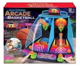 لعبة كرة السلة الإلكترونية من أمباسادور - سلسلة هايبر نيون Ambassador Electronic Arcade Basketball - Hyper Neon Series