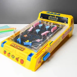 لعبة بينبول آركيد "باك مان" من أمباسادور Ambassador Pac N Arcade Pinball Machine