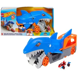 شاحنة نقل القرش الجائع من هوت ويلز Hot Wheels Shark Chomp Transporter