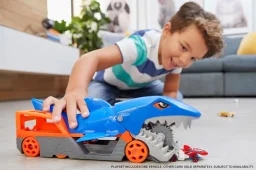 شاحنة نقل القرش الجائع من هوت ويلز Hot Wheels Shark Chomp Transporter