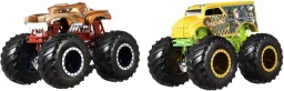 مجموعة شاحنات هوت ويلز مونستر تركس - قطعتان (مقياس 1:64) Hot Wheels Monster Trucks 1:64 Die-Cast 2-Pack Assortment