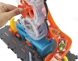 مجموعة ألعاب متجر الإطارات من هوت ويلز سيتي Hot Wheels City Tire Shop Playset