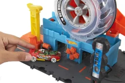 مجموعة ألعاب متجر الإطارات من هوت ويلز سيتي Hot Wheels City Tire Shop Playset