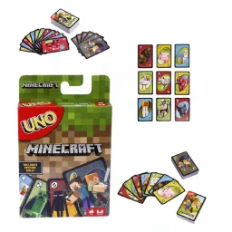 لعبة بطاقات أونو - إصدار ماين كرافت UNO Minecraft Card Game