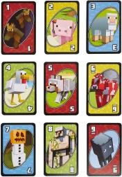 لعبة بطاقات أونو - إصدار ماين كرافت UNO Minecraft Card Game