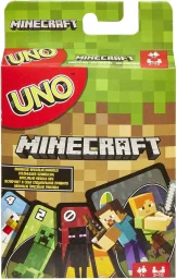 لعبة بطاقات أونو - إصدار ماين كرافت UNO Minecraft Card Game