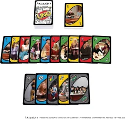 لعبة بطاقات أونو نسخة مسلسل "فريندز" UNO Friends Card Game