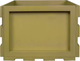 صندوق تخزين الأسطوانات من "كروسلي"  - لون أخضر مريمي Crosley Record Storage Crate - Sage