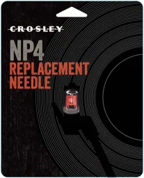 إبرة استبدال "كروسلي" (Crosley Replacement Needle NP4) لجهاز تشغيل الأسطوانات كيبسيك Crosley Replacement Needle NP4 for Keepsake Turntable