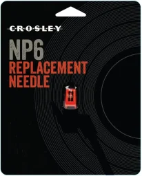 إبرة استبدال "كروسلي" (Crosley Replacement Needle NP6) لأجهزة تشغيل الأسطوانات كروزر/ديسكفري/فوييجر/إكسيكتيف/J2013 Crosley Replacement Needle NP6 for Cruiser/Discovery/Voyager/Executive/J2013