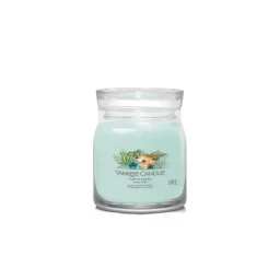 شمعة "يانكي كاندل" (Yankee Candle) الحجم المتوسط (Signature Medium Jar) - الصبار والأغاف Yankee Candle Signature Medium Jar - Aloe & Agave