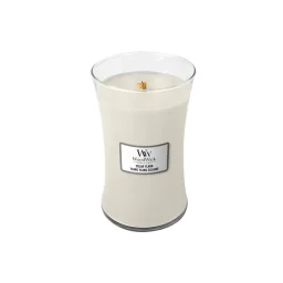 شمعة "وود ويك" (WoodWick) كبيرة بتصميم الساعة الرملية - زهرة اليلانج الشمسية WoodWick Hourglass Large Candle - Solar Ylang