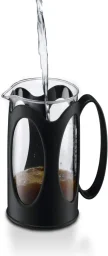 ماكينة تحضير قهوة "بودوم كينيا" بنظام المكبس الفرنسي  سعة 350 مل - لون أسود Bodum Kenya French Press Coffee Maker 350ml - Black