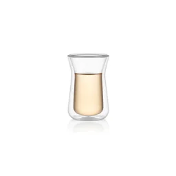 طقم أكواب (استكانة) "بودوم ميتيور" بجدار مزدوج سعة 100 مل - قطعتان Bodum Melior Double Wall Istikana Glass 100ml - 2-Piece Set