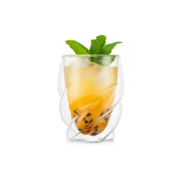 طقم أكواب "بودوم بافينا باريس" بجدار مزدوج سعة 270 مل - قطعتان Bodum Pavina Paris Double Wall Glass 270ml - 2-Piece Set