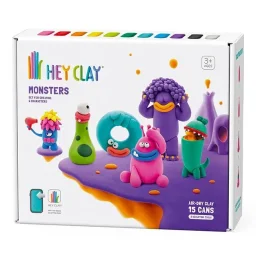 هي كلاي - الوحوش، 15 علبة HEY CLAY - Monsters 15 Cans
